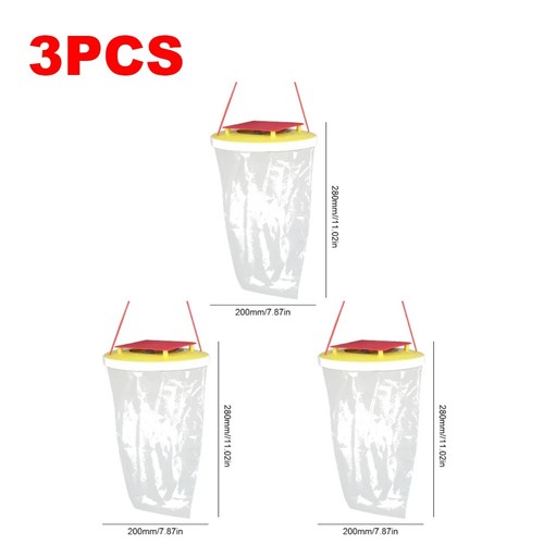 Red top fly trap - red, bag
