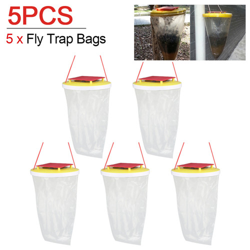 Red top fly trap - red,