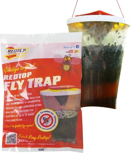 Redtop fly catchers traps - redtop,