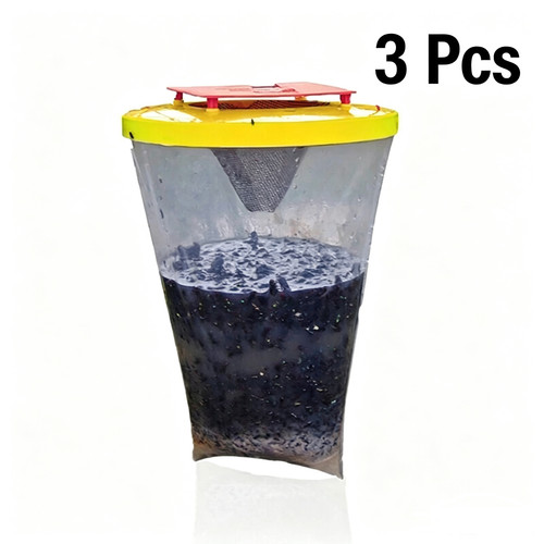 Pack red top fly trap - pack,