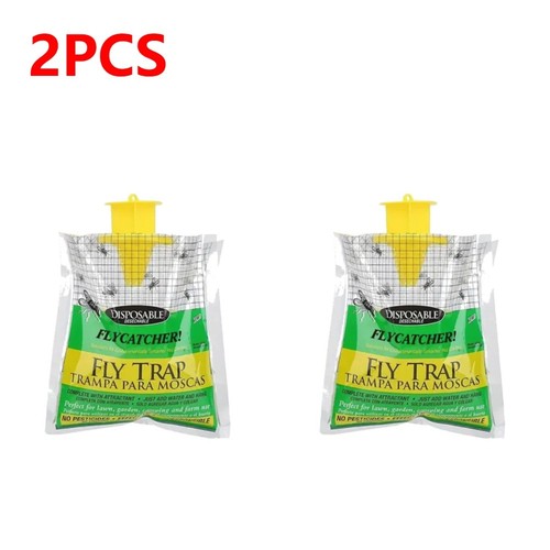 Red top fly trap bag - 2x,